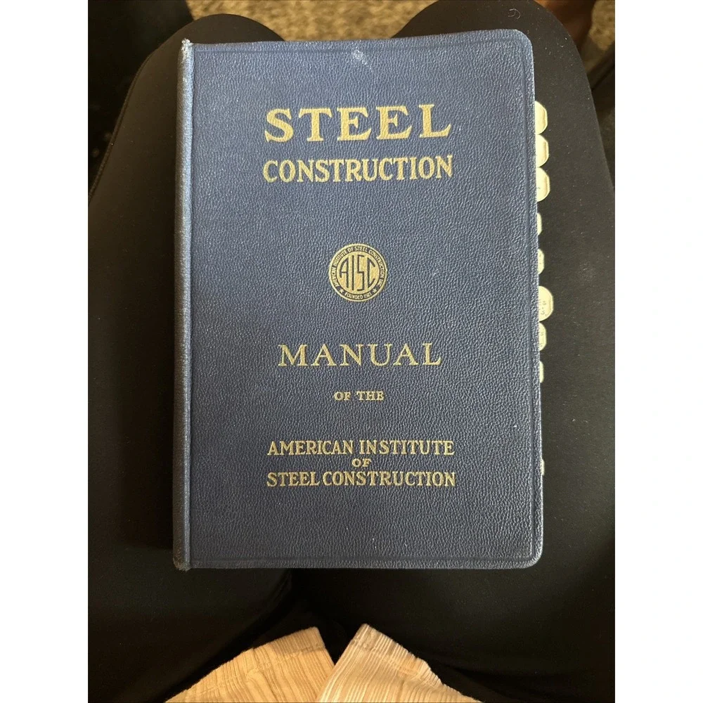 Steel Construction Manual American Institute of Steel Construction 5th Ed 1951